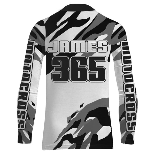 Camo Motocross Jersey UPF30+ Motox Dirt Bike Shirt Men Kid Off-road MX Racing Shirt XM125