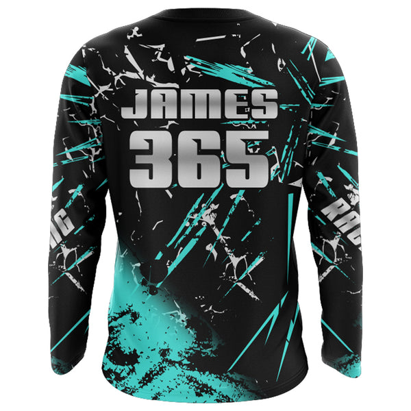 Motocross MX Racing Jersey Upf30+ Youth Dirt Bike Jersey Men Kid Motorcycle Riding Shirt XM216