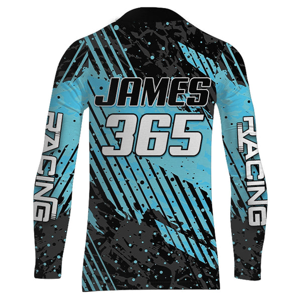 Kid&Adult Motocross Racing Jersey Upf30+ Off-road Dirt Bike Shirt Youth MX Motorcycle XM223