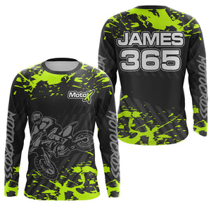 Motocross Racing Jersey Youth Men Kid UPF30+ Dirt Bike Off-Road Shirt Motorcycle Jersey XM191