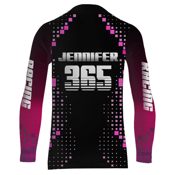 Women Motocross Jersey Pink Upf30+ Youth Dirt Bike Racing Girl Off-Road Shirt Motorcycle Jersey XM196