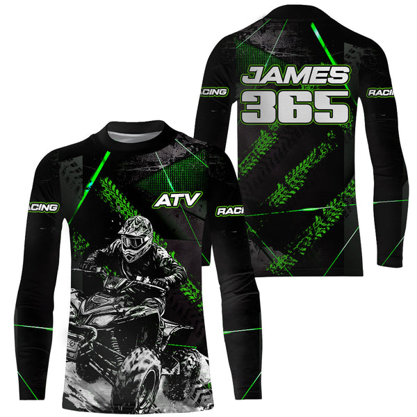 ATV Motocross Racing Jersey Kid Men Women Quad Bike Shirt Upf30+ ATV Motorcycle Shirt MX56