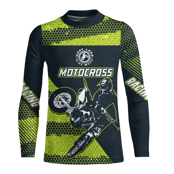 Motocross Jersey Upf30+ Custom Kid Men Women Dirt Bike Shirt Motorcycle Racing Jersey XM33