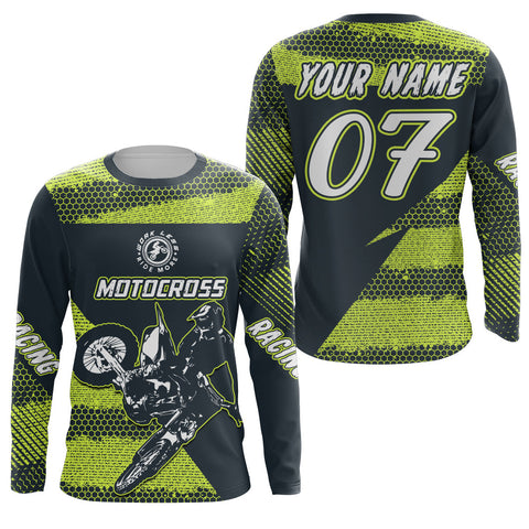 Motocross Jersey Upf30+ Custom Kid Men Women Dirt Bike Shirt Motorcycle Racing Jersey XM33