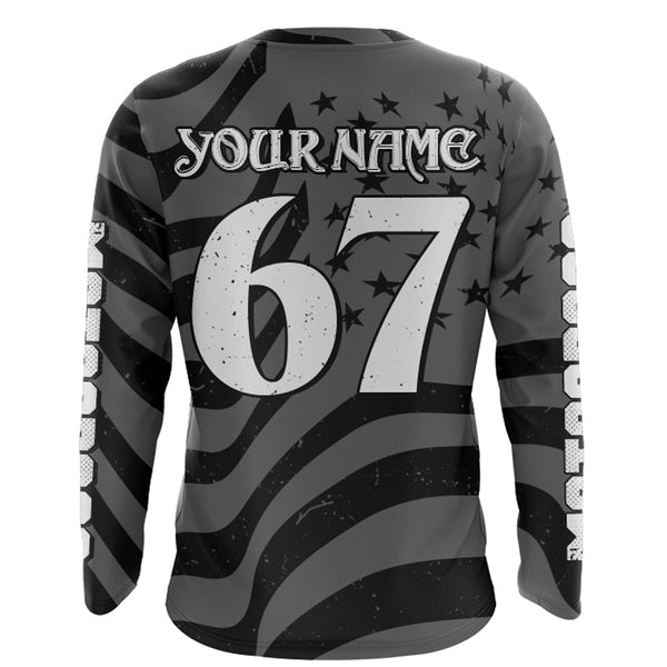 ATV Motocross Racing Jersey Upf30+ Custom ATV Quad Bike Jersey Men Kid Women Riding MX67