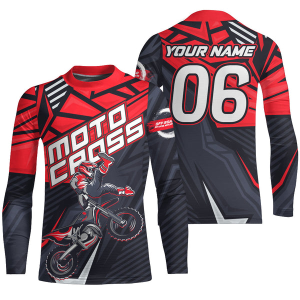 Custom Motocross Jersey Men Women Kid Upf30+ Dirt Bike Shirt Motocross Racing Jersey XM40