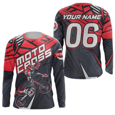 Custom Motocross Jersey Men Women Kid Upf30+ Dirt Bike Shirt Motocross Racing Jersey XM40