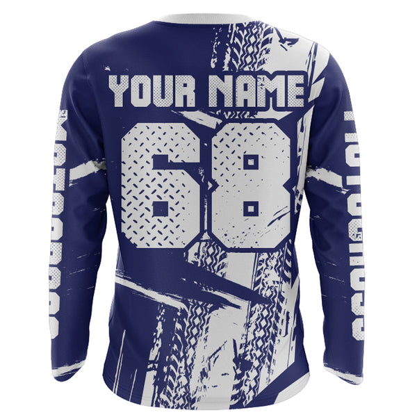 Motocross Jersey UPF30+ Dirt Bike MX Racing Jersey Men Kid Off-Road Motorcycle Shirt XM92