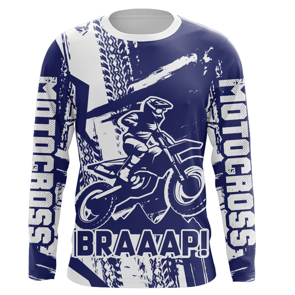 Motocross Jersey UPF30+ Dirt Bike MX Racing Jersey Men Kid Off-Road Motorcycle Shirt XM92