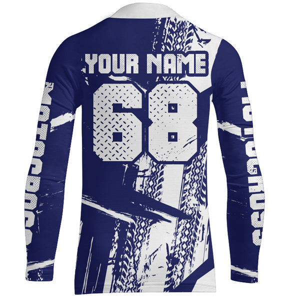 Motocross Jersey UPF30+ Dirt Bike MX Racing Jersey Men Kid Off-Road Motorcycle Shirt XM92