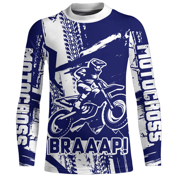 Motocross Jersey UPF30+ Dirt Bike MX Racing Jersey Men Kid Off-Road Motorcycle Shirt XM92