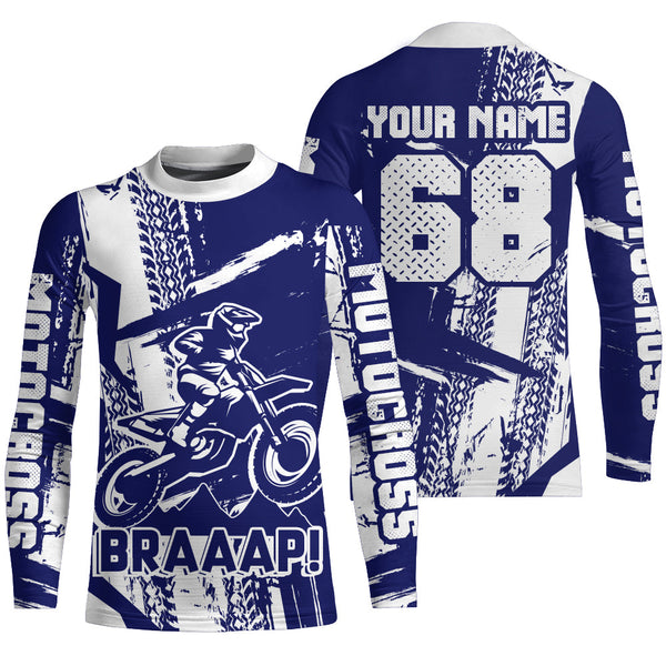 Motocross Jersey UPF30+ Dirt Bike MX Racing Jersey Men Kid Off-Road Motorcycle Shirt XM92