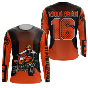 ATV Motocross Jersey Men Kid Upf30+ ATV Quad Bike Shirt Off-Road ATV Racing Jersey MX04