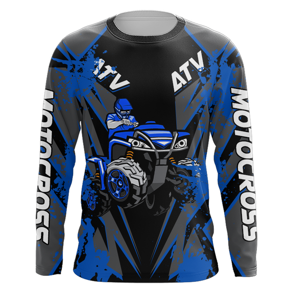 ATV Motocross Racing Jersey Youth Men Women Upf30+ Quad Bike Shirt ATV Racing Jersey MX22