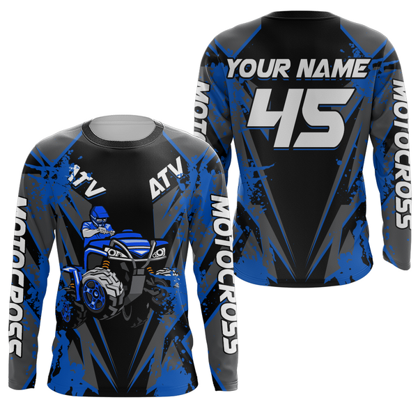 ATV Motocross Racing Jersey Youth Men Women Upf30+ Quad Bike Shirt ATV Racing Jersey MX22