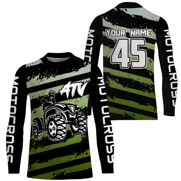 Custom ATV Motocross Jersey Upf30+ Quad Bike Shirt Men Kid ATV MX Racing Off-Road MX27