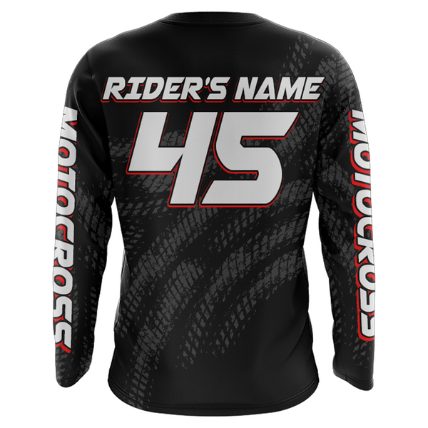 Extreme Motocross Racing Jersey UPF30+ Youth Dirt Bike Shirt Kid Men Off-road Long Sleeves XM130