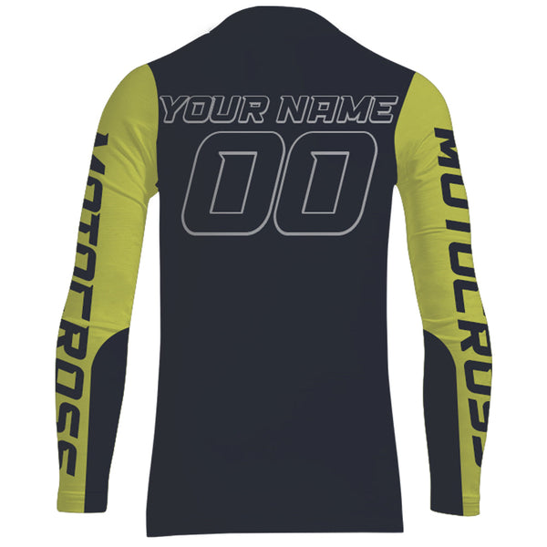 Custom Motocross Jersey UPF30+ Extreme Dirt Bike Jersey Boys MX Racing Kid Youth Men Off-Road XM03