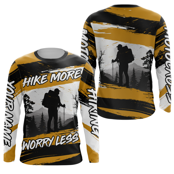 Hiking Shirt For Men Women Upf30+ Orange Hiking Shirts Short & Long Sleeved Clothes HM14