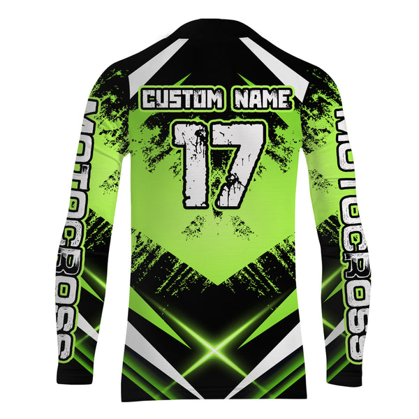 ATV Motocross Racing Jersey Youth Men Women Upf30+ Quad Bike ATV Racing Jersey MX21