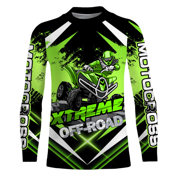 ATV Motocross Racing Jersey Youth Men Women Upf30+ Quad Bike ATV Racing Jersey MX21