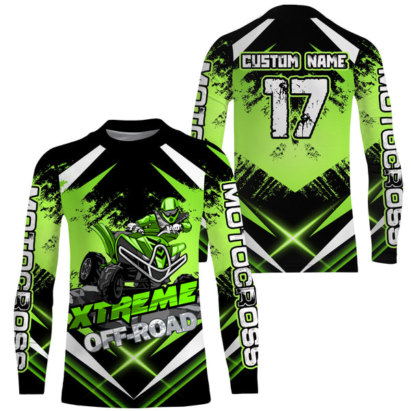 ATV Motocross Racing Jersey Youth Men Women Upf30+ Quad Bike ATV Racing Jersey MX21