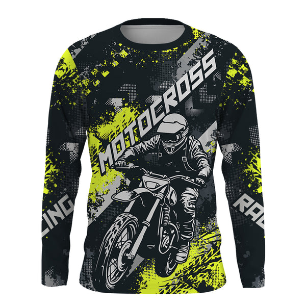 Motocross Racing Jersey Men Kid Women Upf30+ Youth Dirt Bike Shirt MX Off-Road Jersey XM241