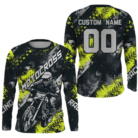 Motocross Racing Jersey Men Kid Women Upf30+ Youth Dirt Bike Shirt MX Off-Road Jersey XM241