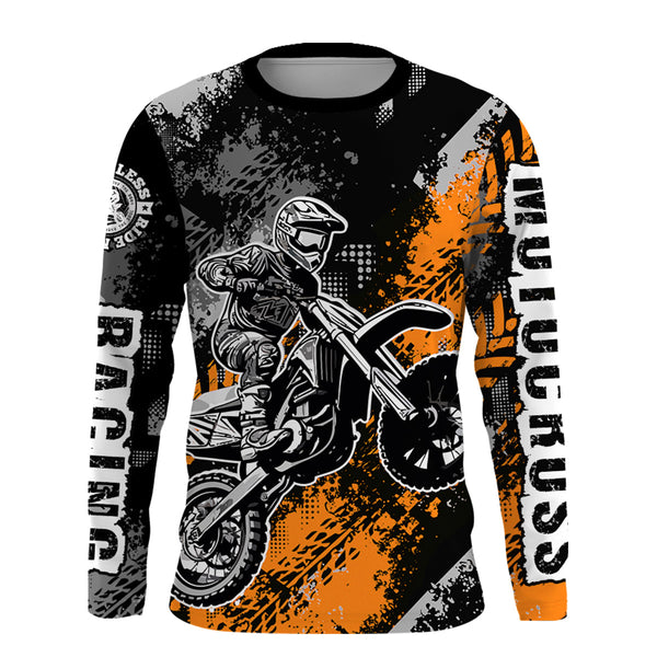 Motocross Racing Jersey Orange Upf30+ Dirt Bike Shirt Men Women Kid Off-road Jersey XM250