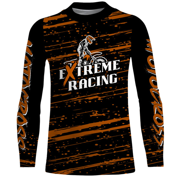 Motocross Racing Jersey Youth Upf30+ Dirt Bike Off-road MX Shirt Men Kid Women XM186