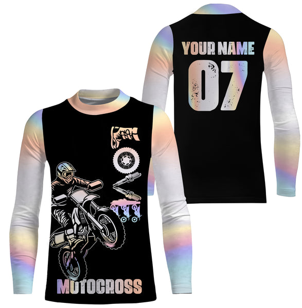 Love Motocross Personalized Jersey Dirt Bike Riding Shirt Off-road Motorcycle Racing Riders| NMS509