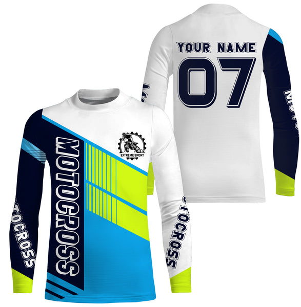 Custom Motocross Jersey UPF30+ Extreme Dirt Bike MX Racing Adult&Kid Off-Road Motorcycle Shirt| NMS773