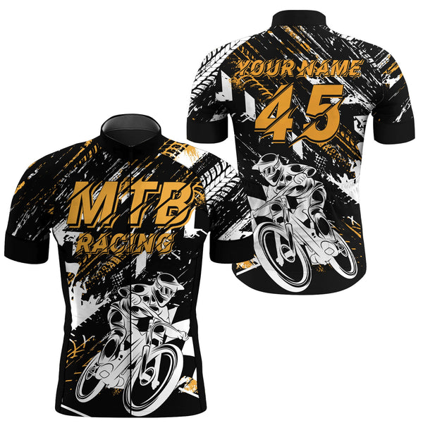 MTB men Cycling jersey Custom mountain bike race shirt Anti-UV breathable Reflective clothing| SLC95