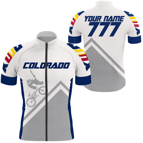 CO Colorado BMX Cycling Jersey Custom Name&Number Mens & Womens Bicycle Motocross Biking Riders| NMS795