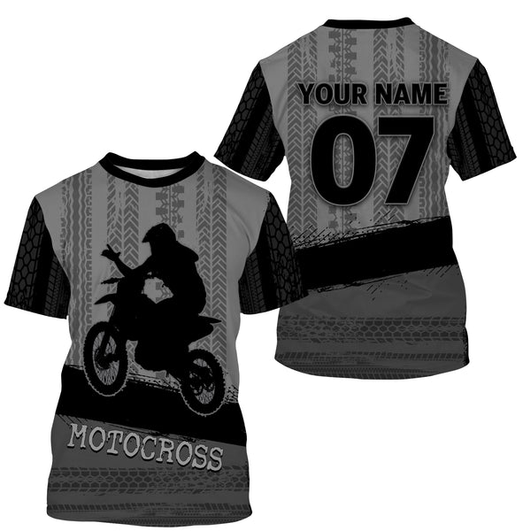 Personalized Motocross Jersey Tire Track Riding Shirt Off-road Dirt Bike Motorcycle Riders| NMS508