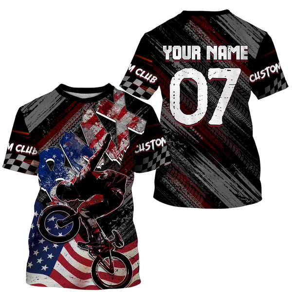 Personalized BMX racing jersey UPF30+ freestyle enduro racewear adult&kid Cycling shirt| SLC31