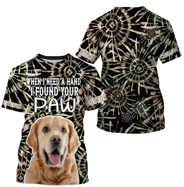 Labrador Retriever Lovers T-shirt Long Sleeve Hoodie| When I Need A Hand I Found Your Paw 3D Shirt| JTSD312