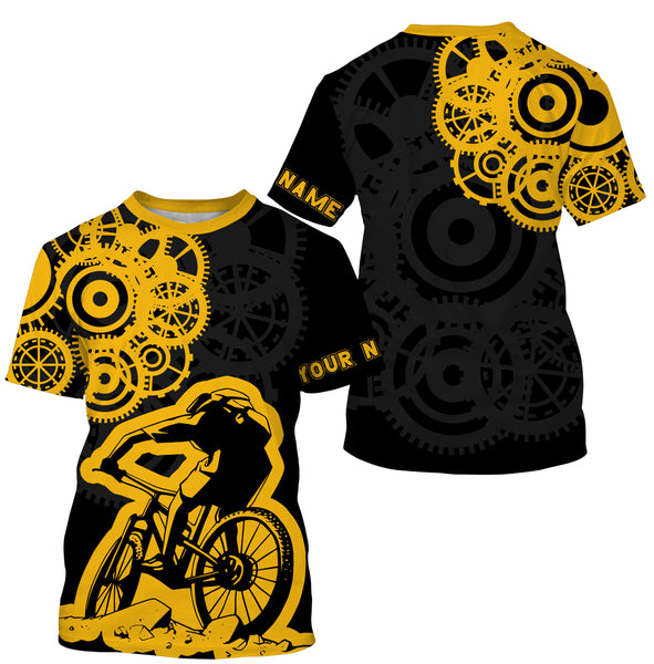 Cycling Jersey, Mountain Biking Jersey, Custom All Over Print Shirt, Downhill Off-road, Riding Racing| JTS457