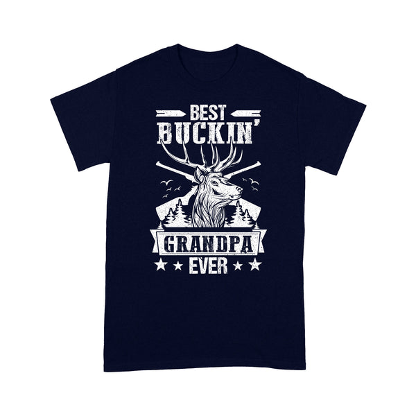 Best buckin' grandpa ever, hunting gifts for grandpa T-shirt TAD02