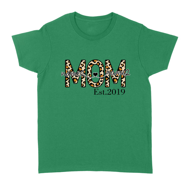 Custom kid name Mom Est shirt, Mother's day Shirt, Mother's Day Gift For Mom, Mother's Day Gift D05 NQS1594 - Standard Women's T-shirt