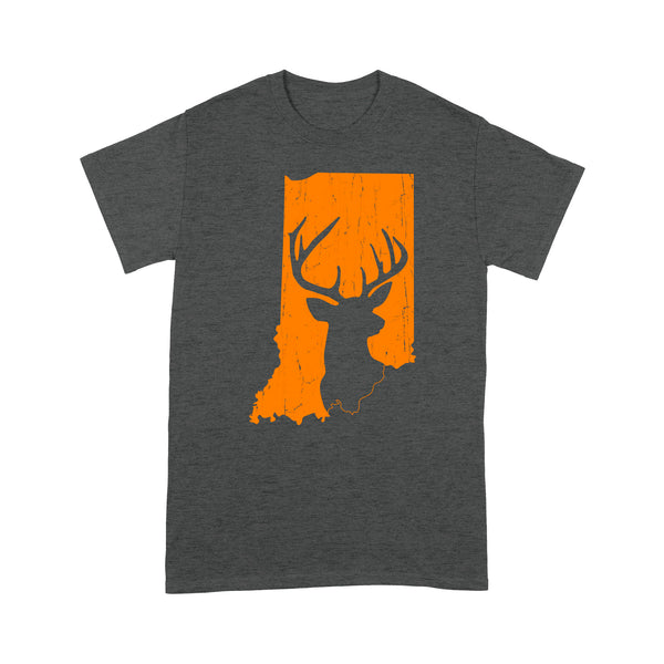 Bucks of Indiana deer hunting hunter orange, Indiana hunting, deer hunting shirt D03 NQS2920 Standard T-Shirt