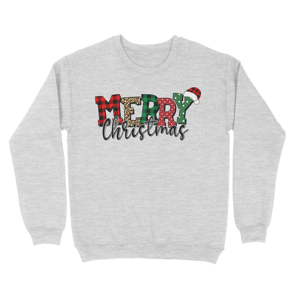 Merry Christmas Sweatshirt, Cute Xmas Shirt FFS - IPHW1925