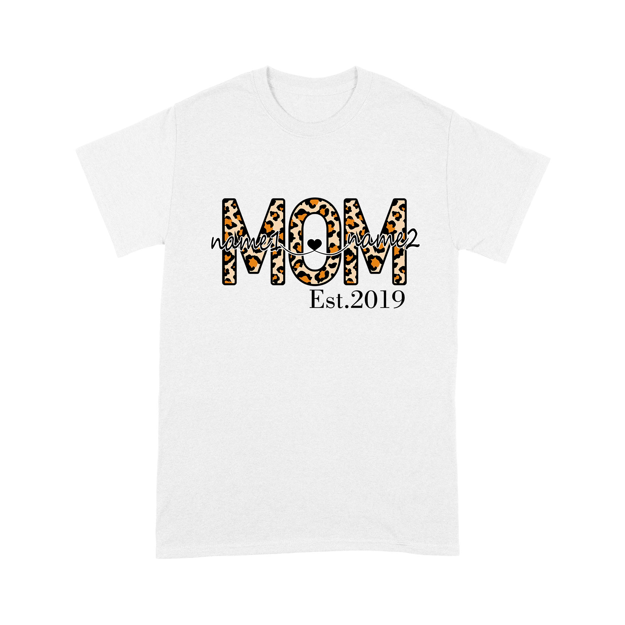 Custom kid name Mom Est shirt, Mother's day Shirt, Mother's Day Gift For Mom, Mother's Day Gift D05 NQS1594 - Standard T-shirt