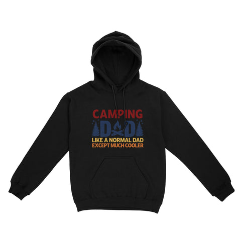 Camping Dad Camper Father Camping Dad Vintage T-Shirt | Camping Dad Like A Normal Dad But Cooler NS82 Myfihu