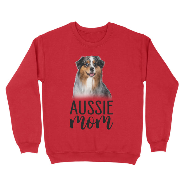 Happy mothers day dog mom aussie mom sweatshirt personalized gift A228