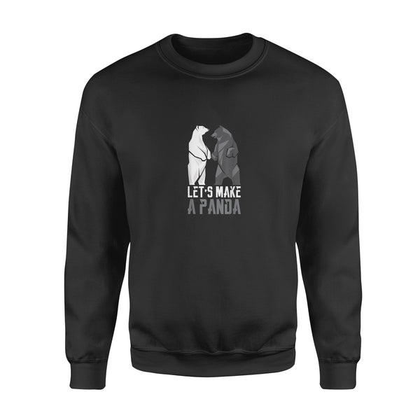 Let's Make A Panda - Standard Crew Neck Sweatshirt